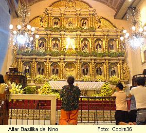 Hauptaltar Basilika del Santo Nino in Cebu
