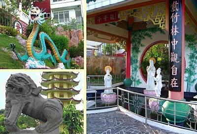 Drache am Taoist Temple in Cebu Philippinen