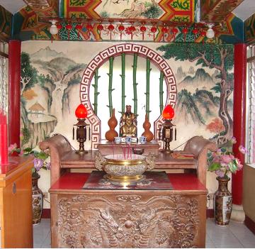Kleine Kapelle im Taoist Temple von Cebu